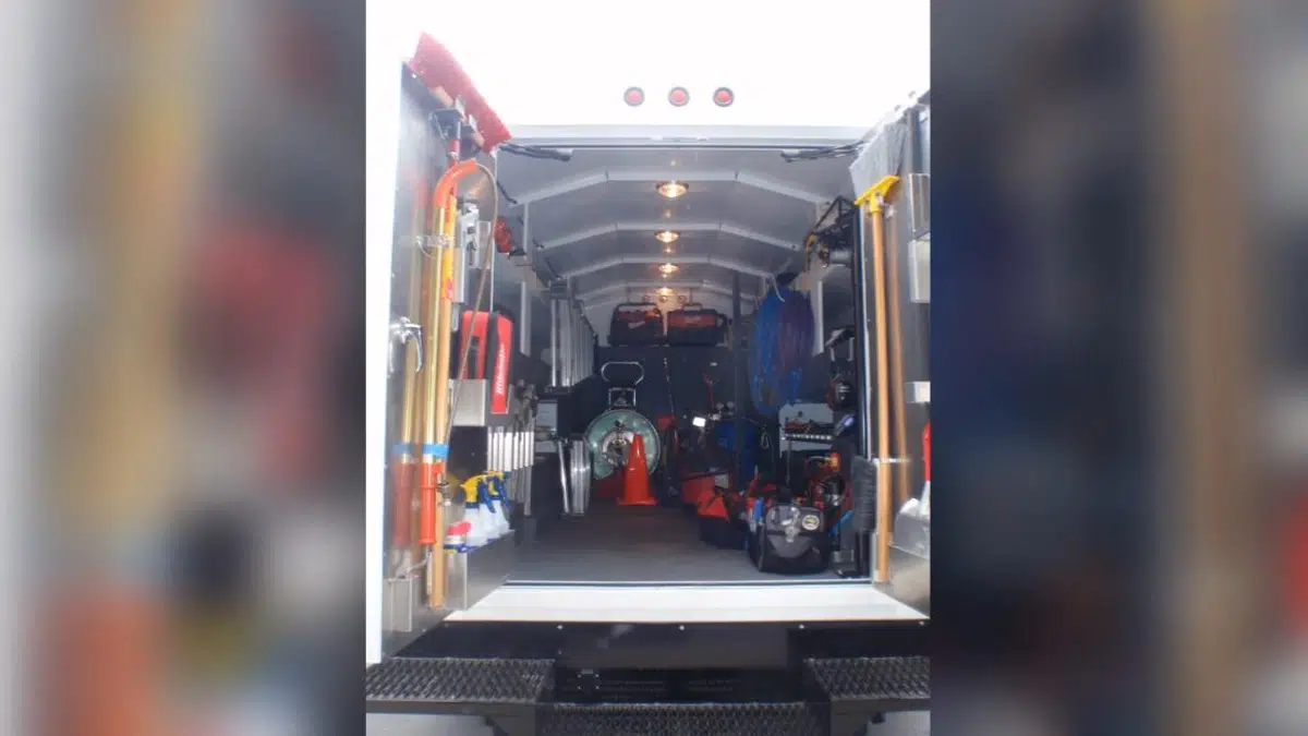 Emergency plumbing van parked for a night service call for 24/7 Emergency Plumber in Bellflower, CA