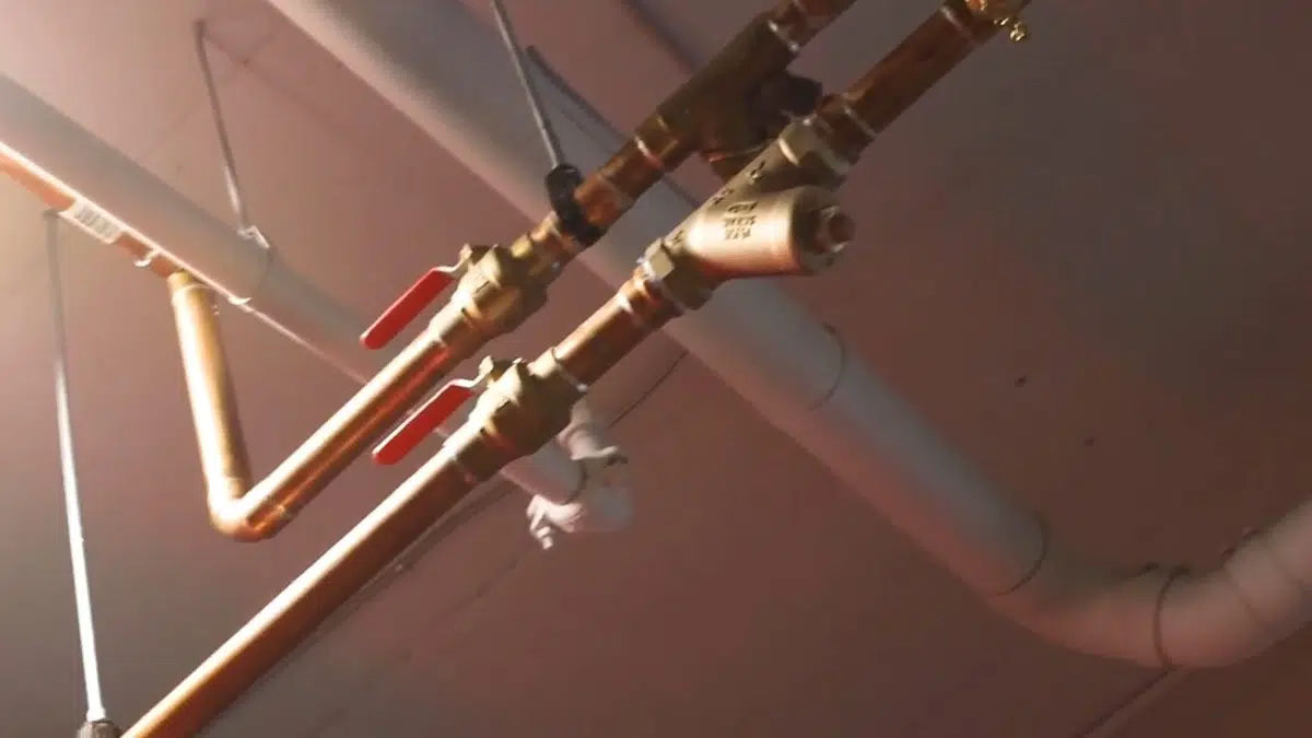 Pex and supply pipe work during a repiping project for About Bellflower Plumbing Pros