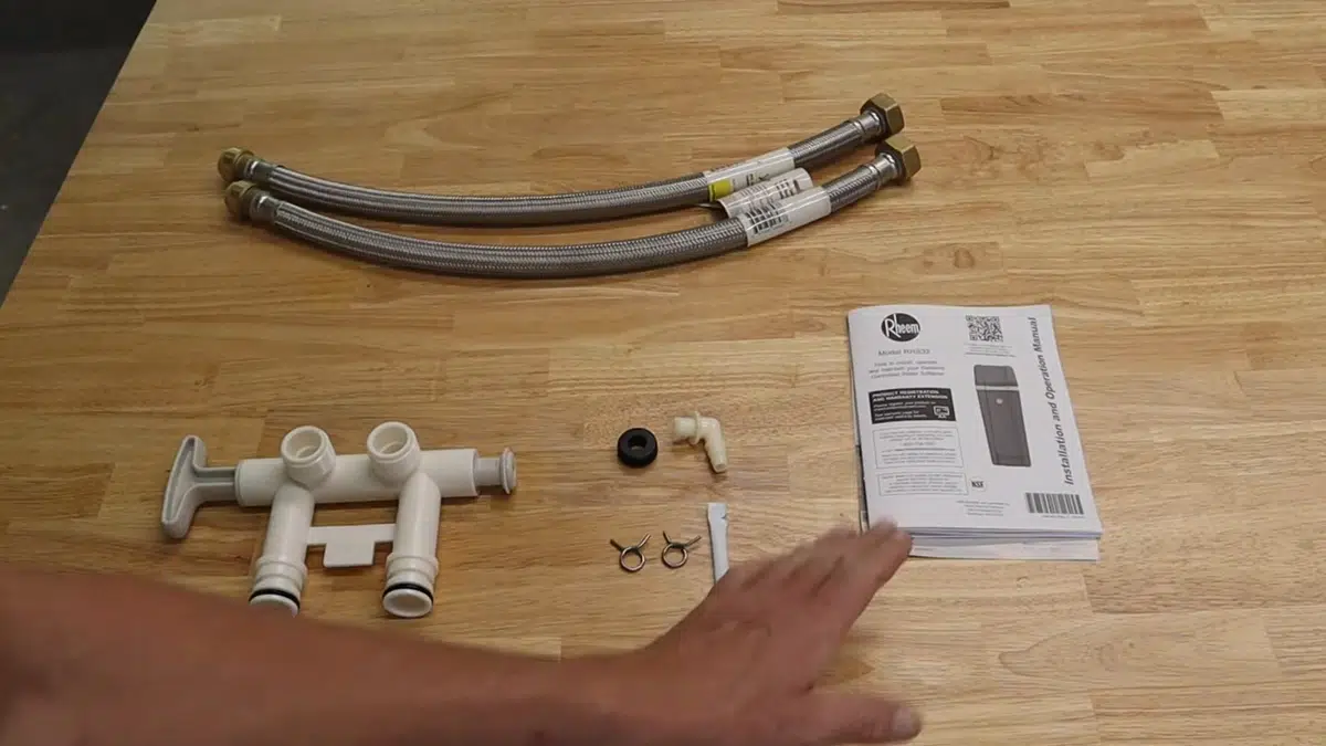Water softener tank, controls, salt, or resin during service for Water Softener Installation & Repair in Bellflower, CA alternate angle